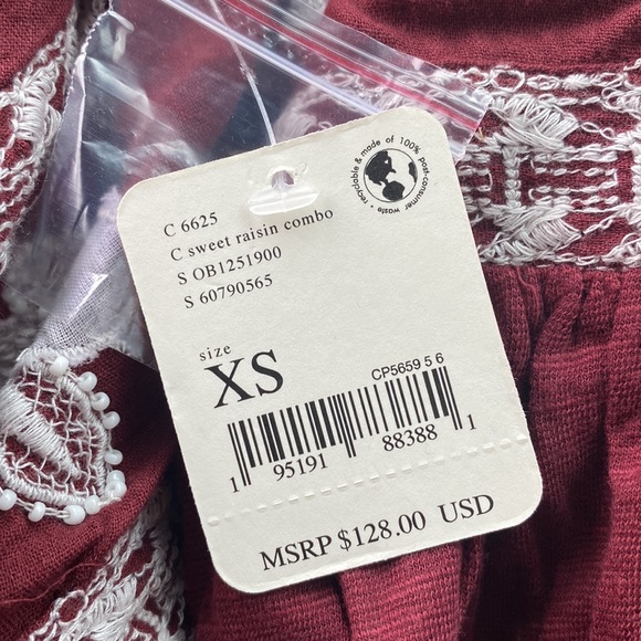 NWT Free People Edie Tee - Picture 5 of 12